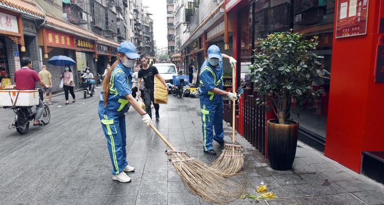 环卫工人的趣事——给城市增添色彩