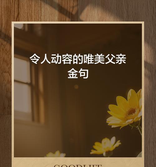 无声的父爱（一个孩子成长的点滴）